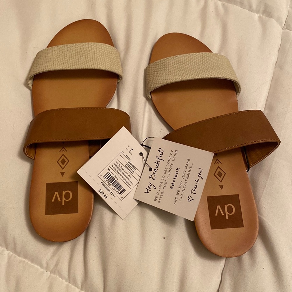 Target DV Sandals - Brown/Bailey